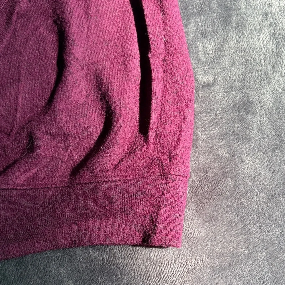 Buffalo David Bitton Purple Sweater Size M Pullover Burgundy Knit Comfort Winter